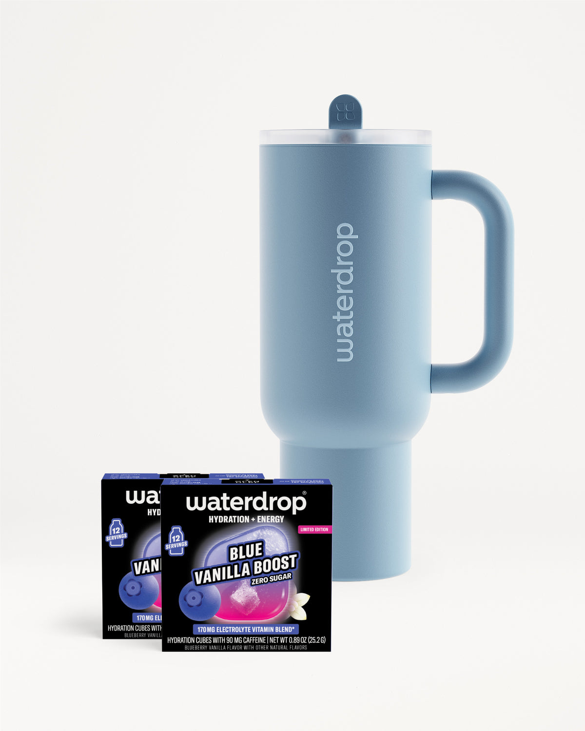 Blue Vanilla Bottle Set