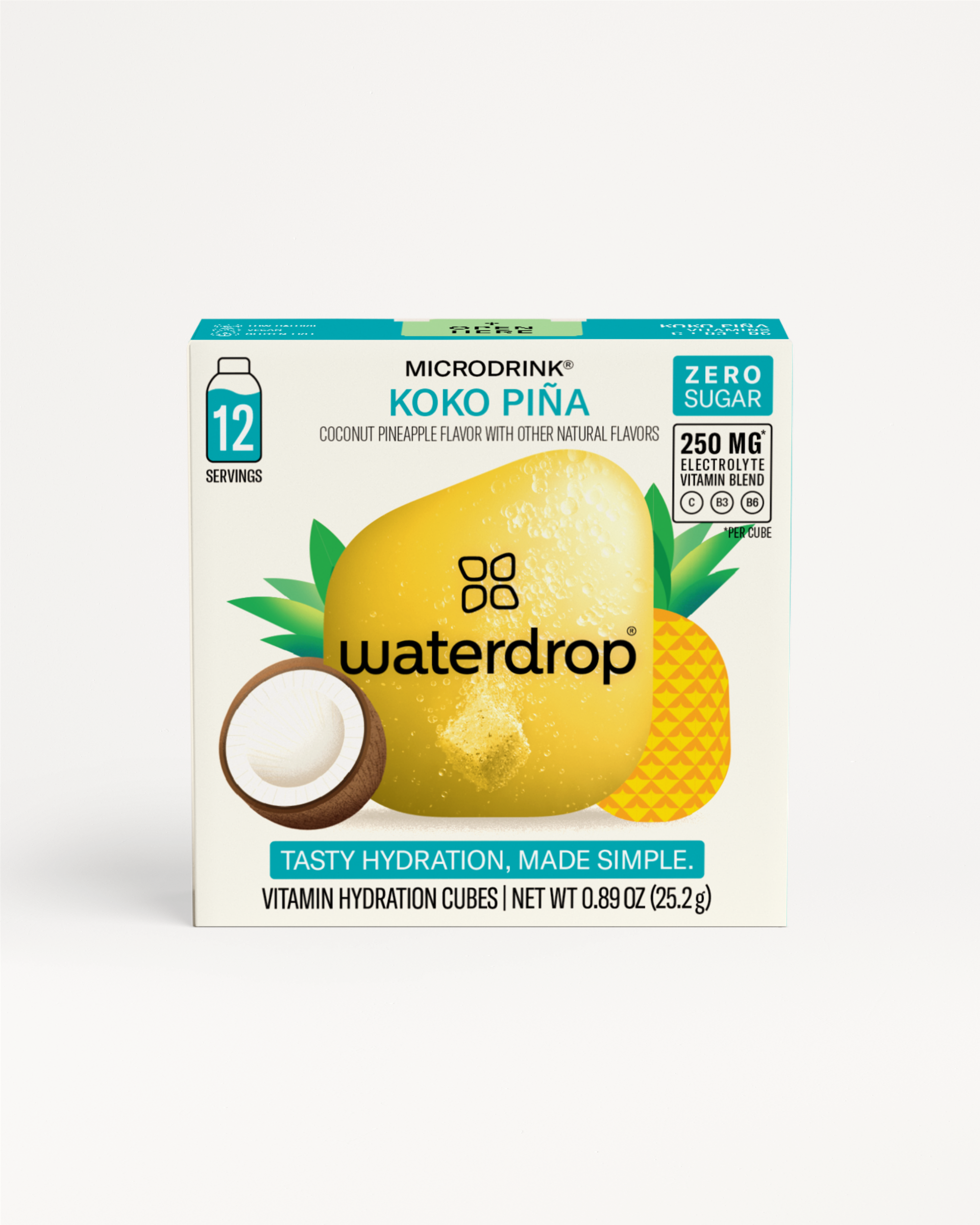 Limited Edition: KOKO PIÑA 12-Pack Microdrink | waterdrop®