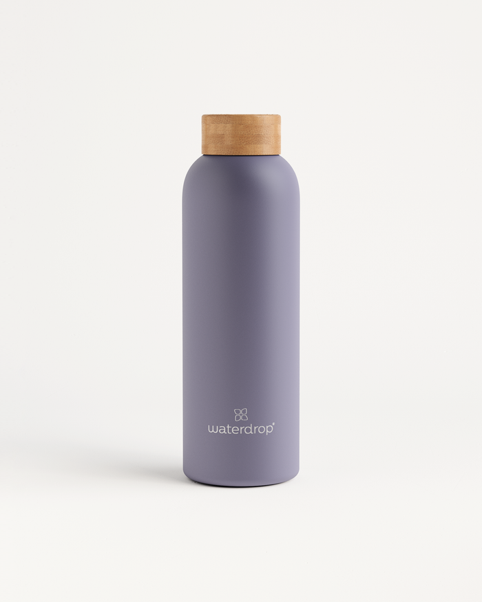 Thermo Steel Bottle · Bamboo cap