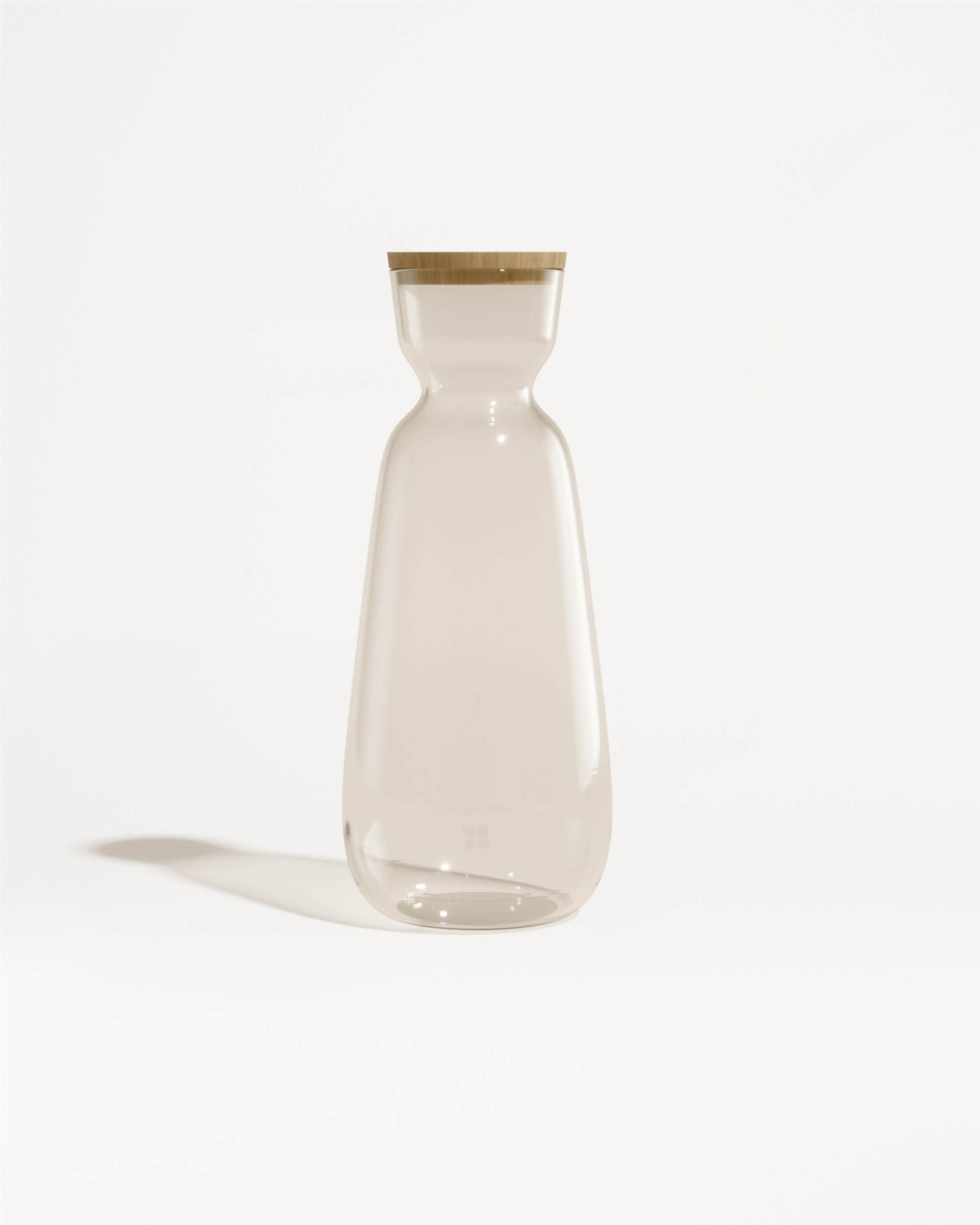 Carafe à eau 75 cl en verre ultra blanc