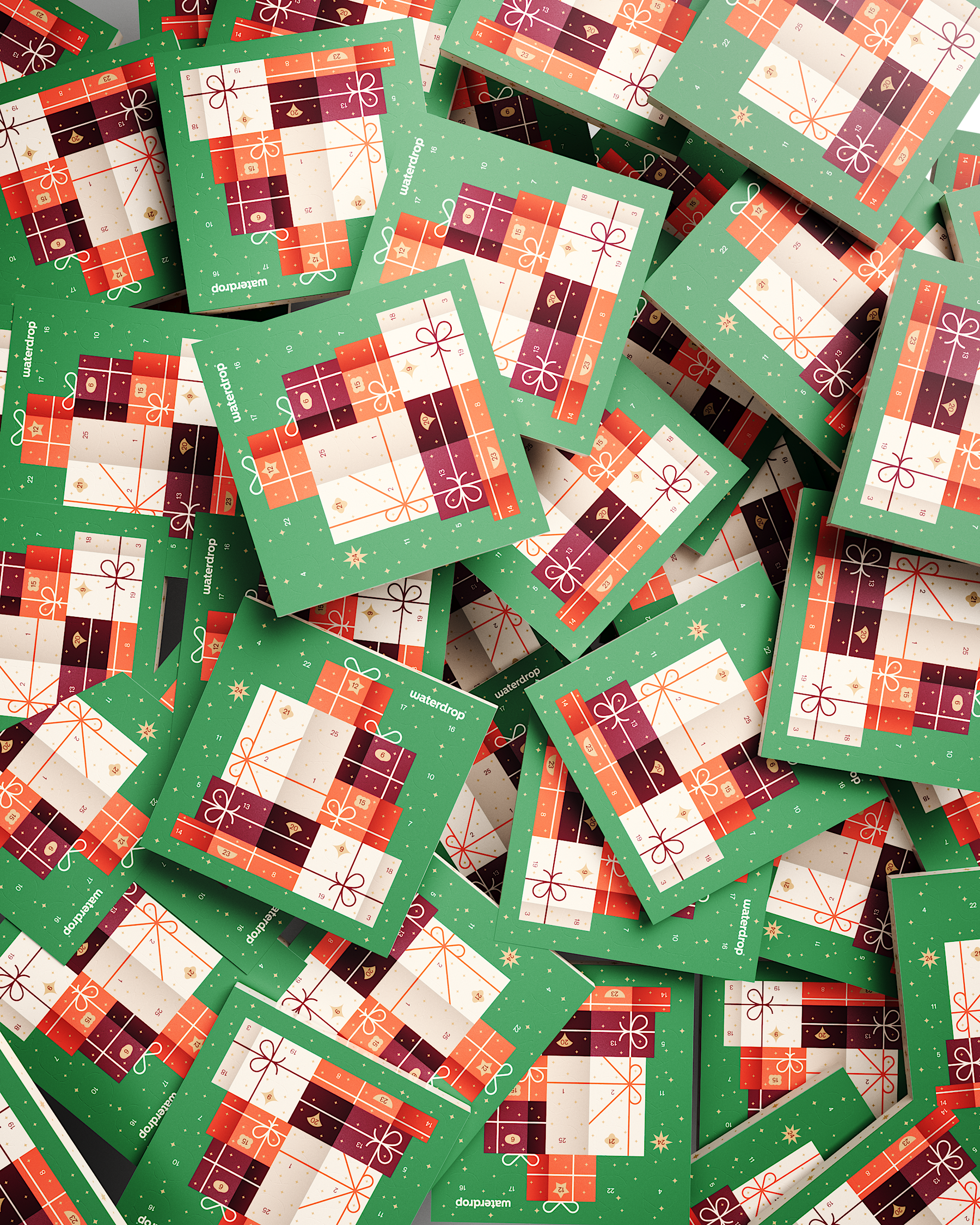 Holiday Hydration Glass Set