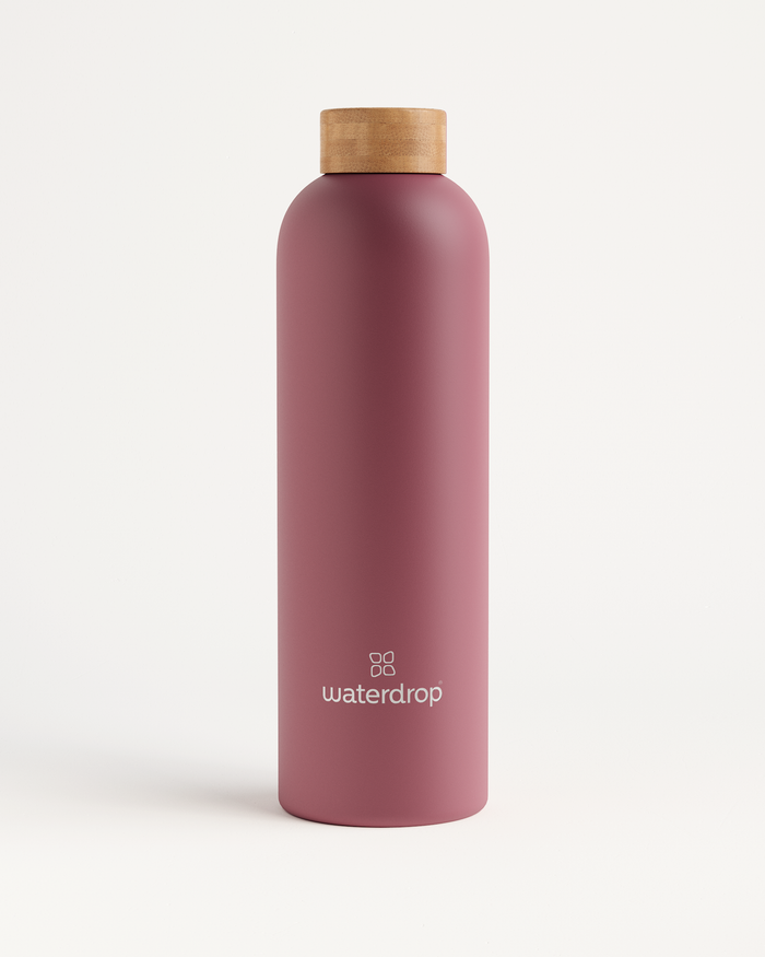 Thermo Steel Bottle · Bamboo cap