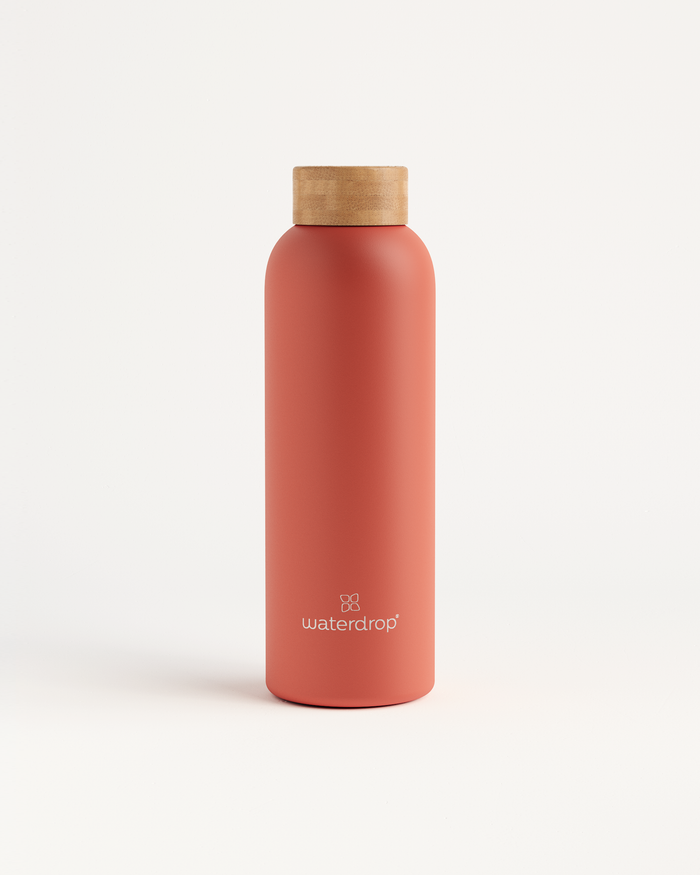 Thermo Steel Bottle · Bamboo cap
