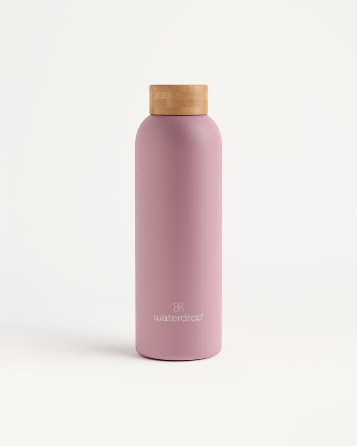 Thermo Steel Bottle · Bamboo cap