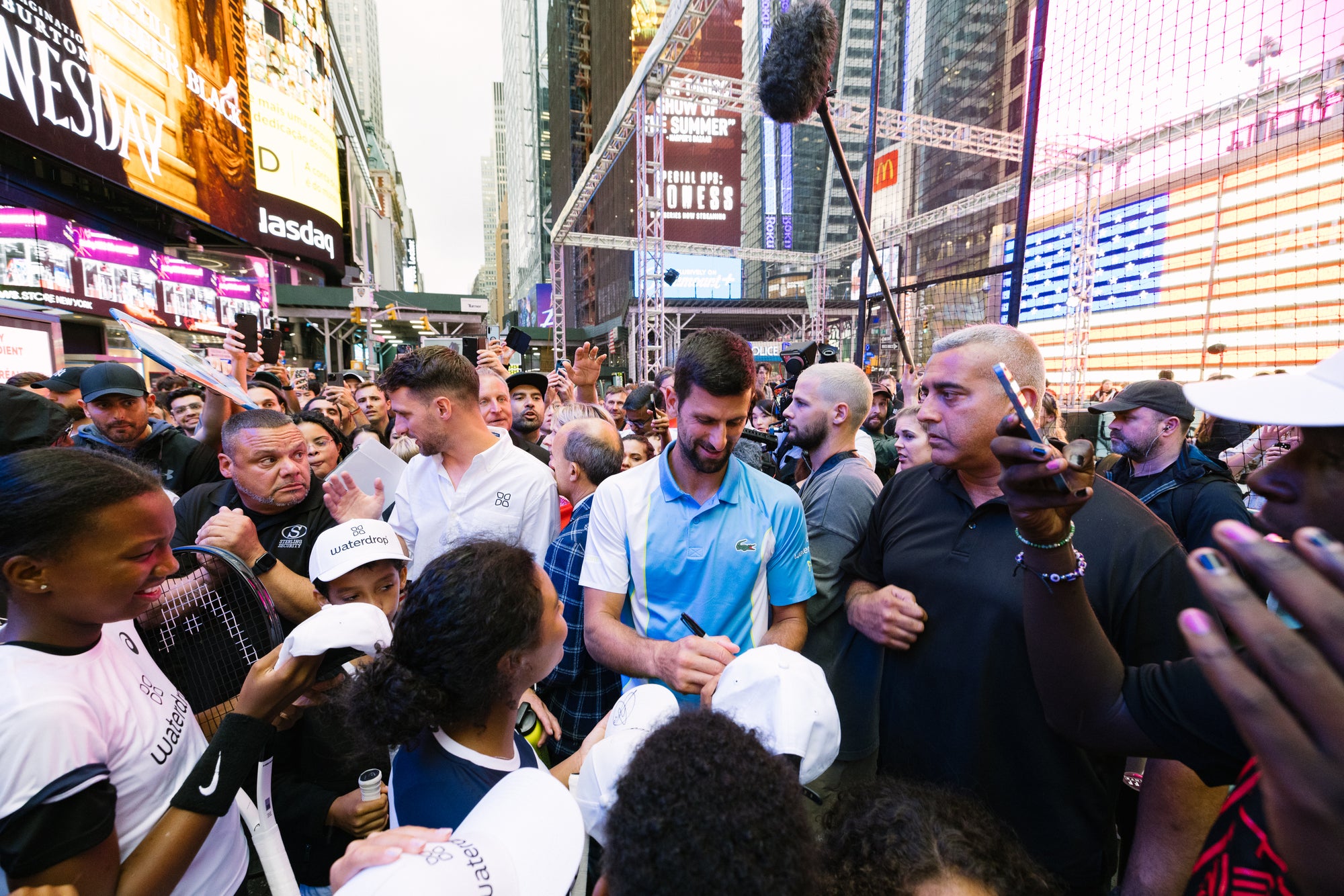 Serving Sustainability In Times Square