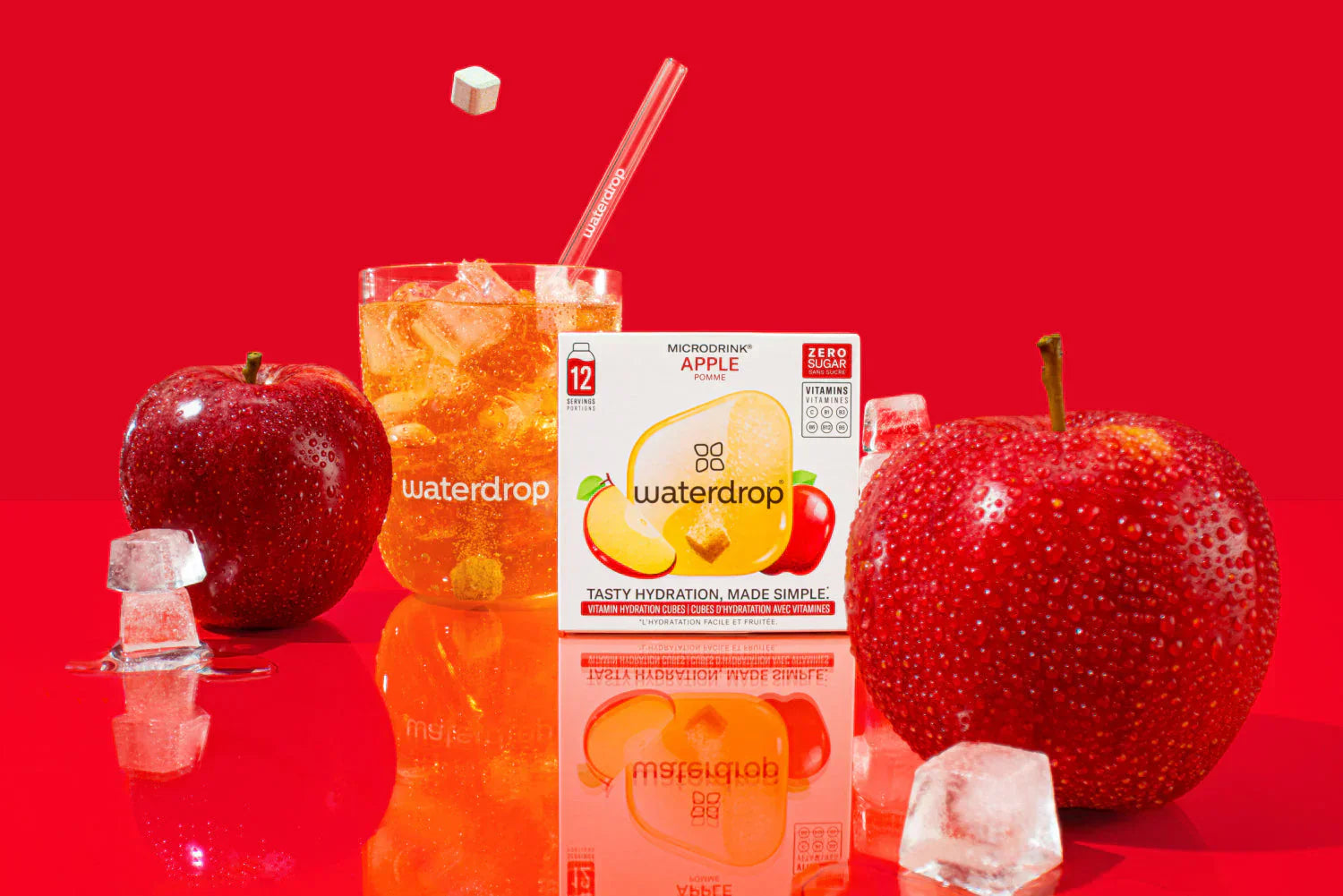 Discover all-new Microdrink APPLE. Buy now | waterdrop®