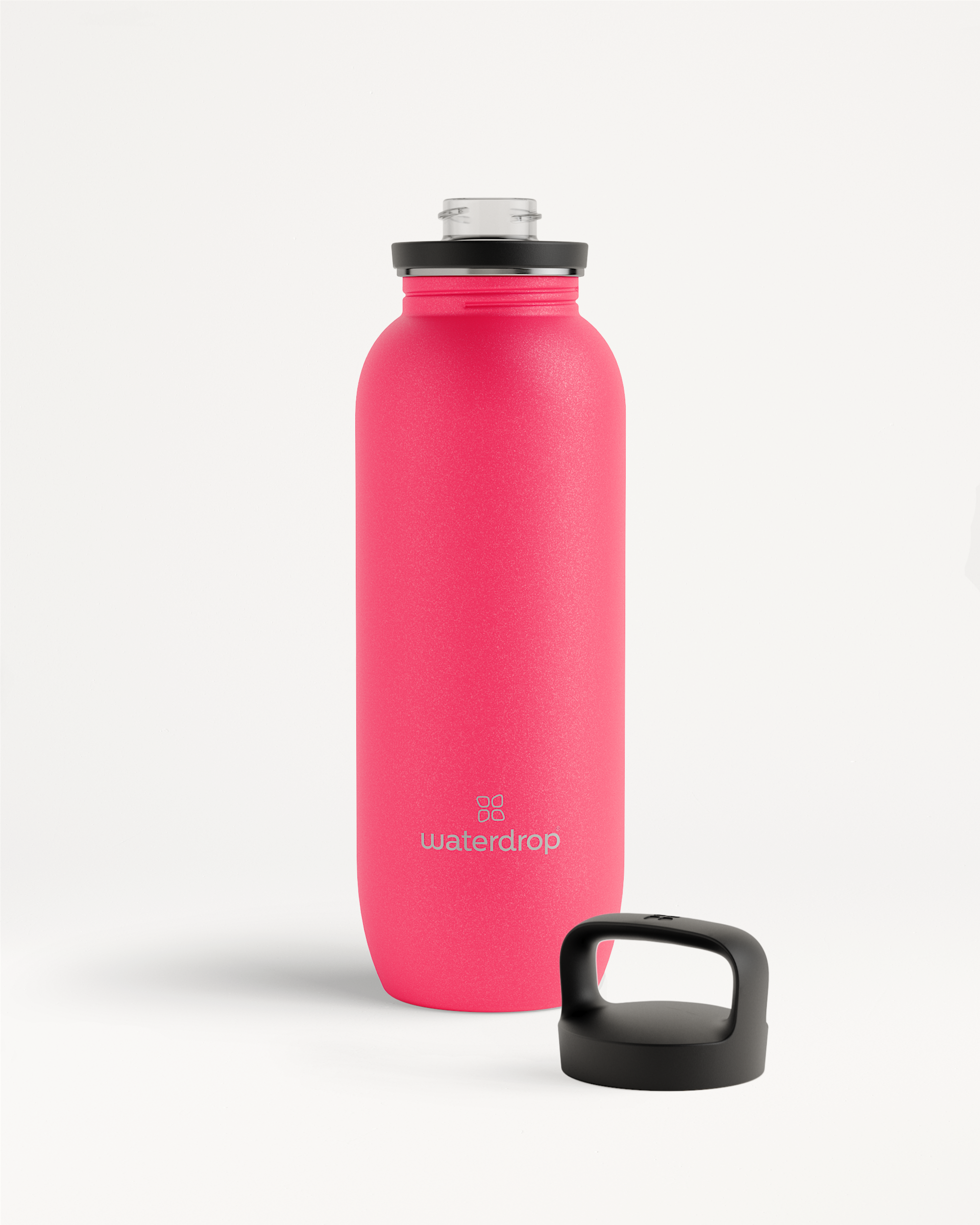 Lightweight Stainless Steel Bottle + Drinking Lid | waterdrop®