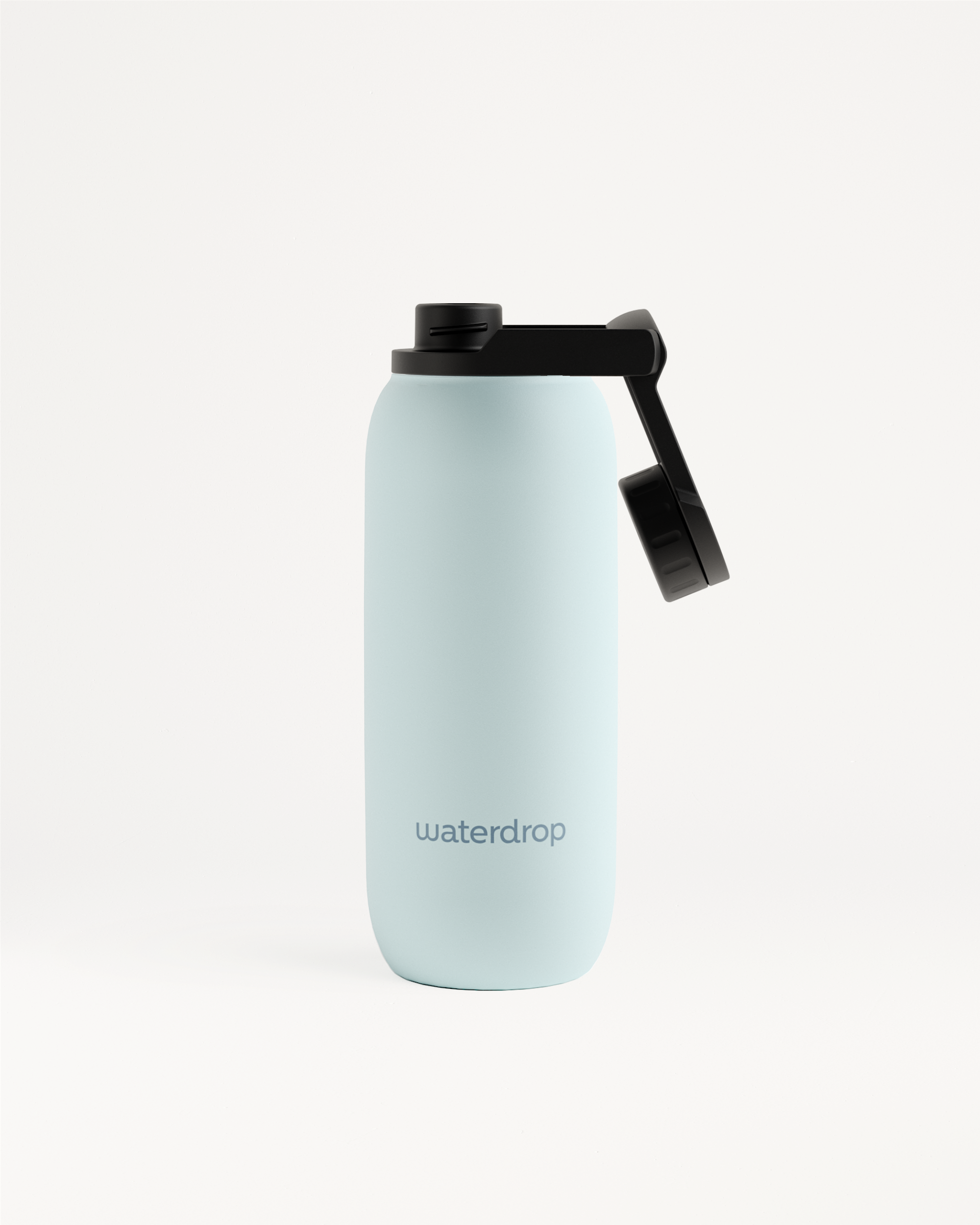 Stainless Steel Thermo Bottle with Swing Lid | waterdrop®