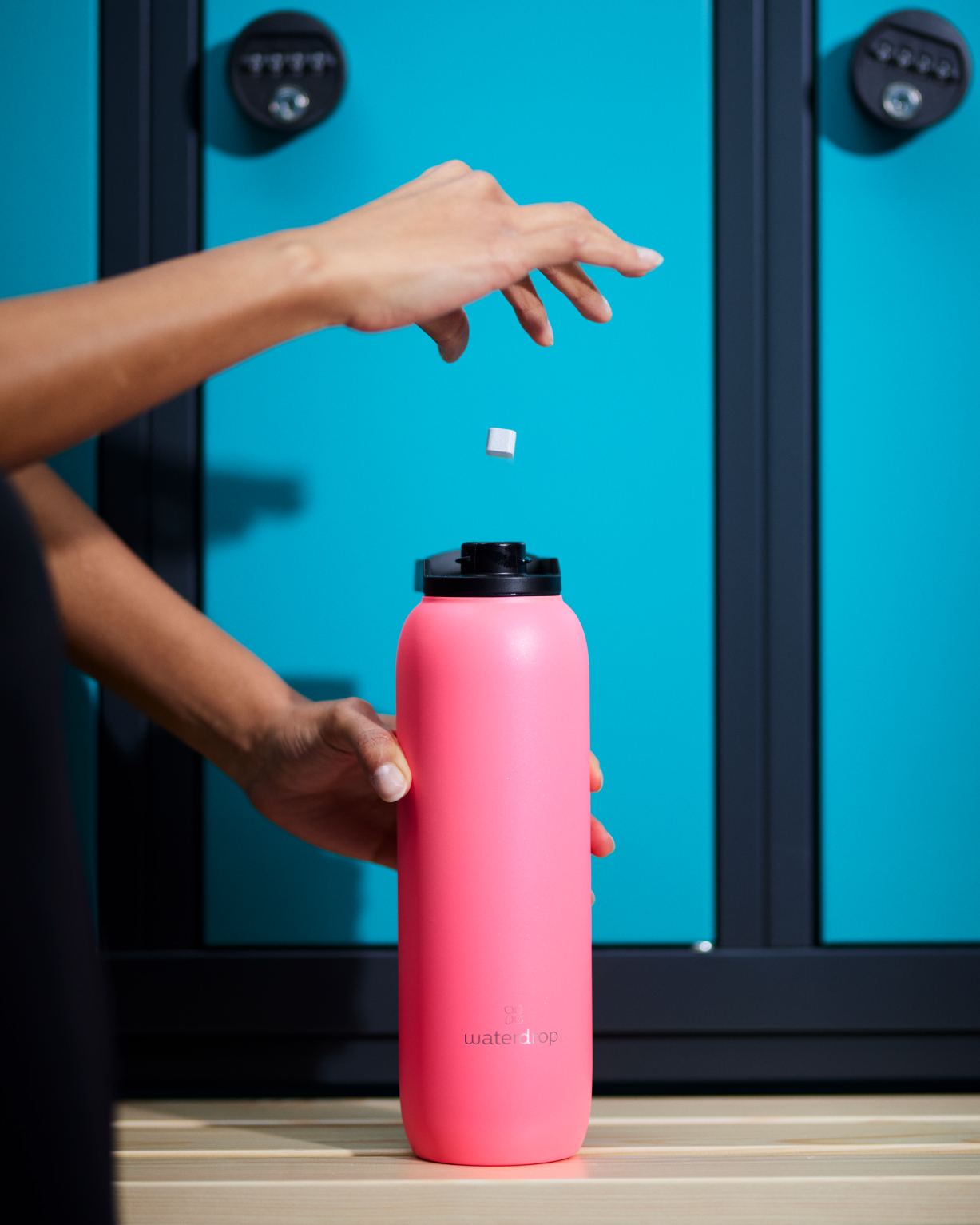 Stainless Steel Thermo Bottle with Swing Lid | waterdrop®