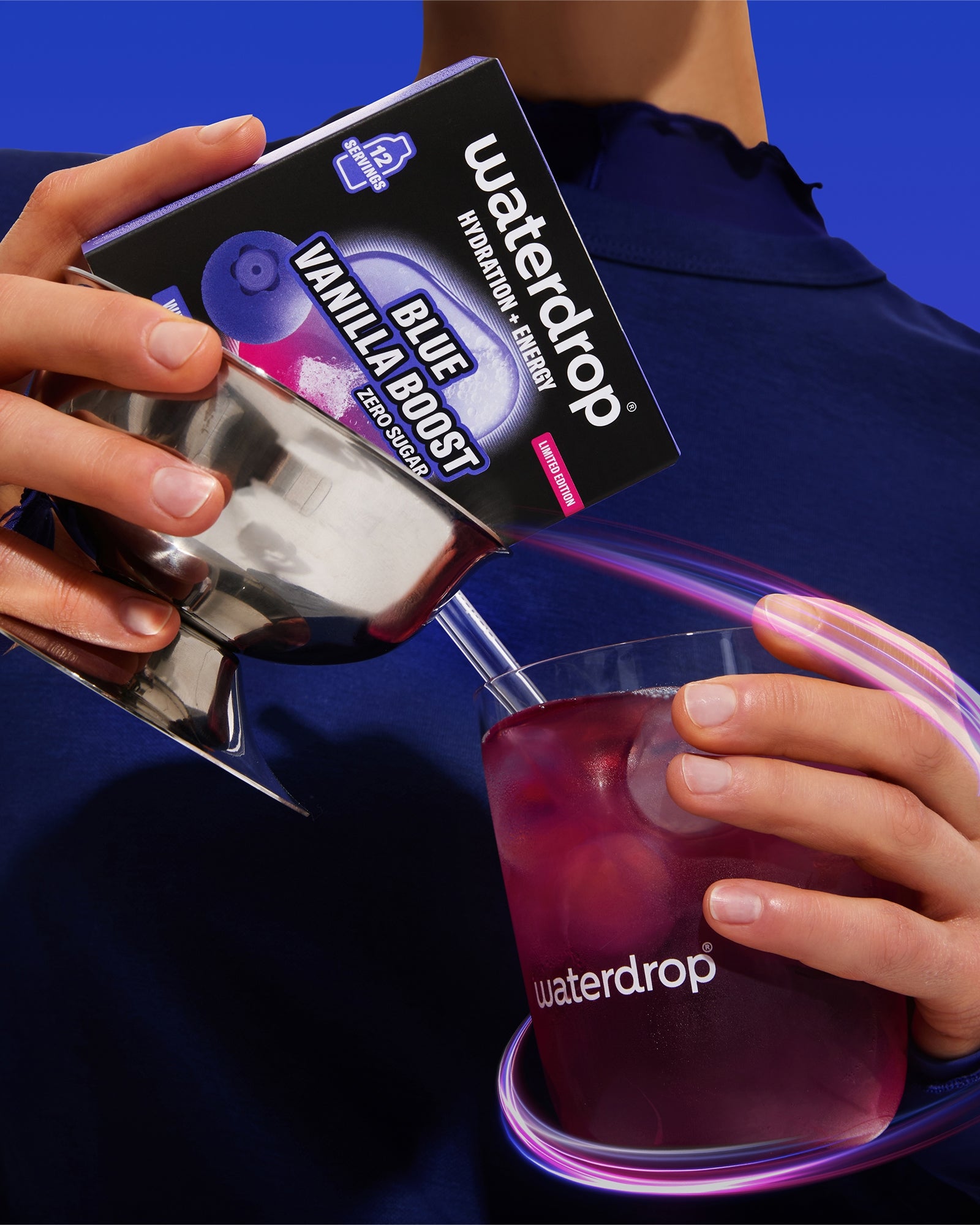 BLUE VANILLA BOOST 12-Pack: Order now | waterdrop®