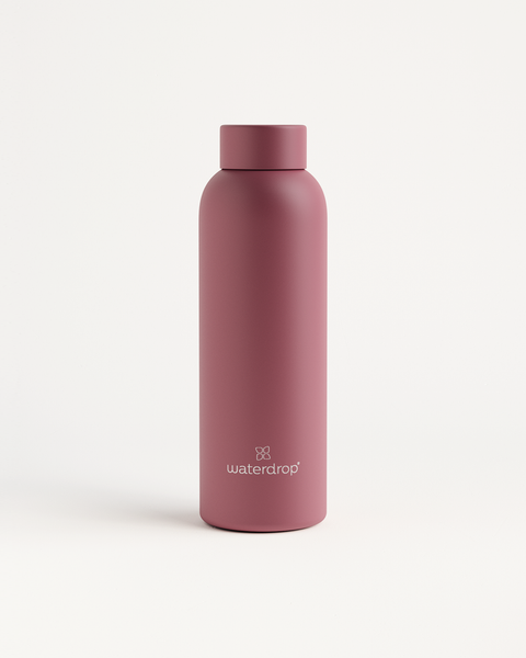 記念グッズ waterdrop THERMO STEEL BOTTLE 600ML ClassicSteel-600ml-PinkMatt-