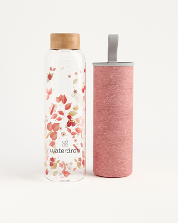 Glass Water Bottle: Reusable & sustainable | waterdrop®