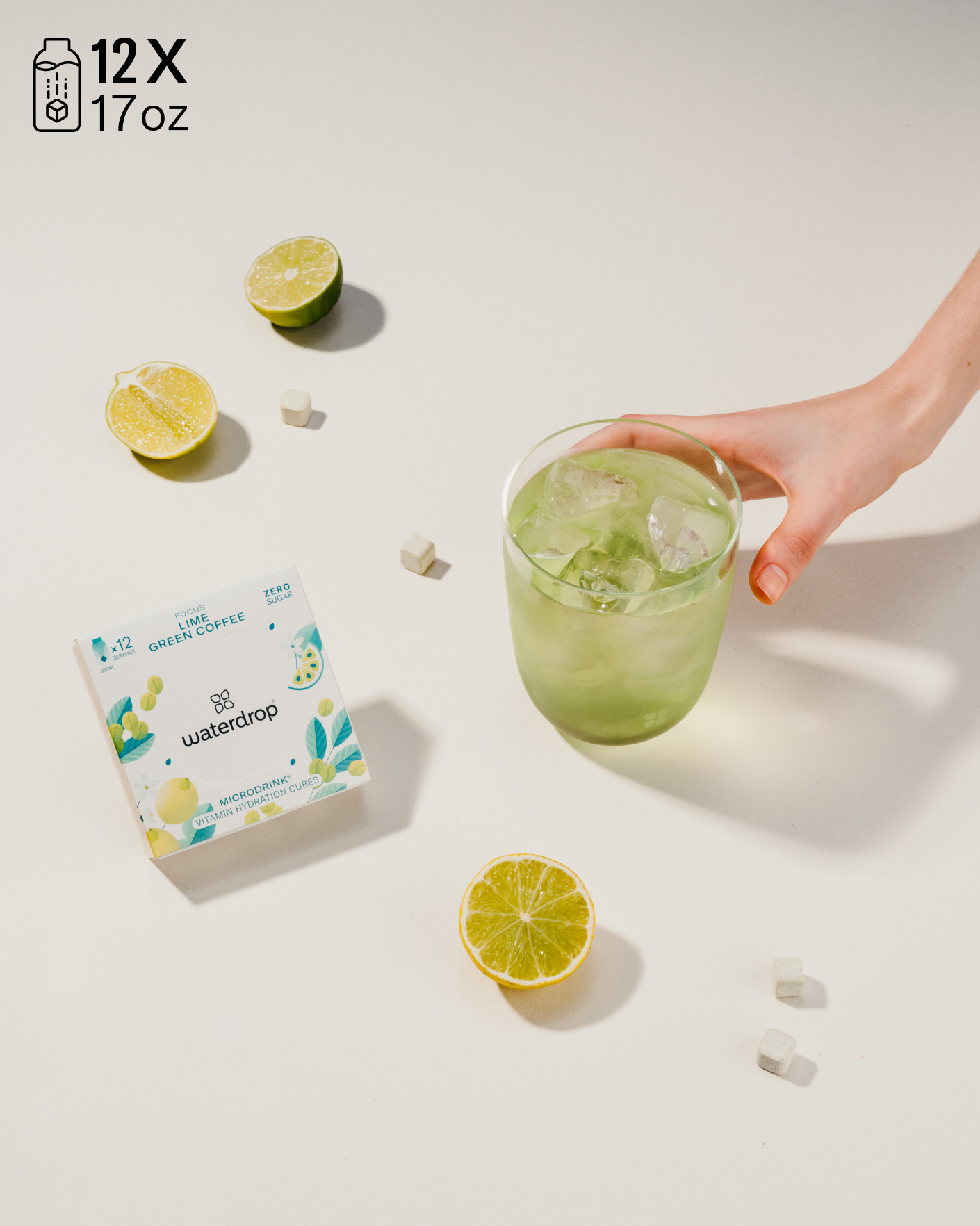 LEMON-LIME 12-Pack Microdrink: Order now | waterdrop®