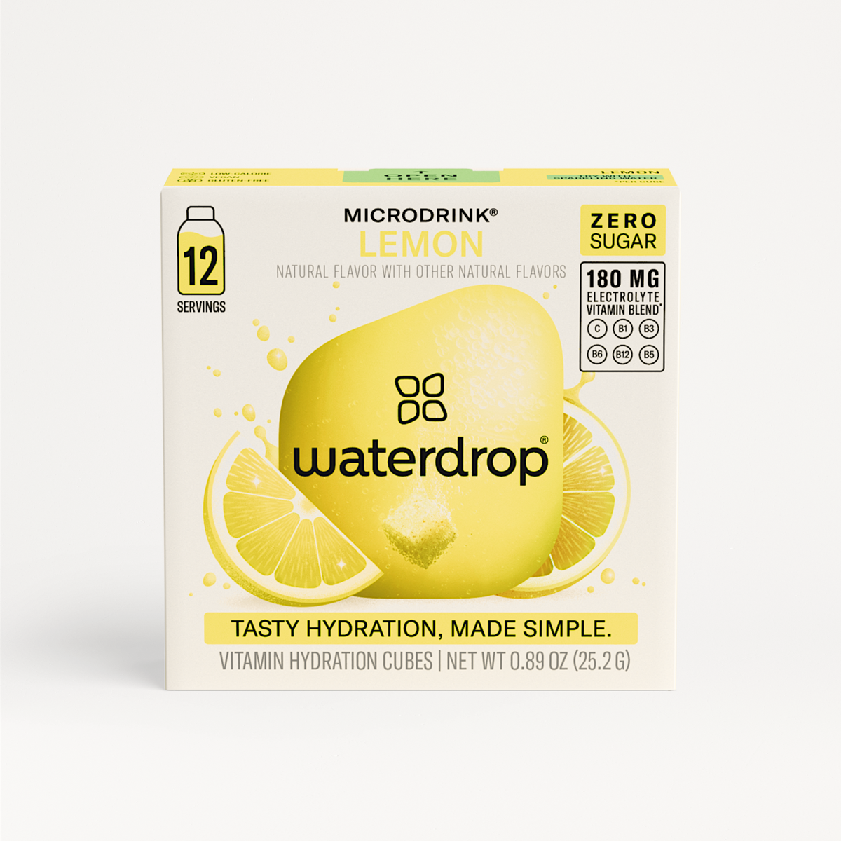 LEMON 12-Pack: Order now | waterdrop®