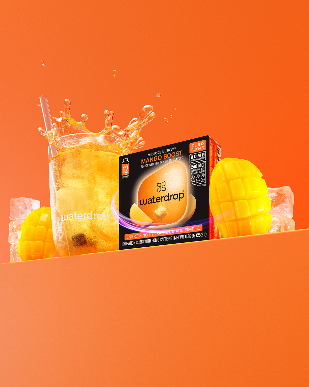 Microenergy MANGO BOOST: Order now | waterdrop®