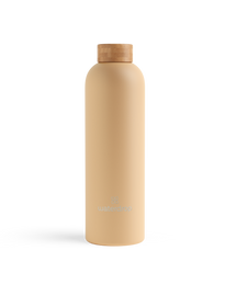 Thermo Steel Bottle · Bamboo cap