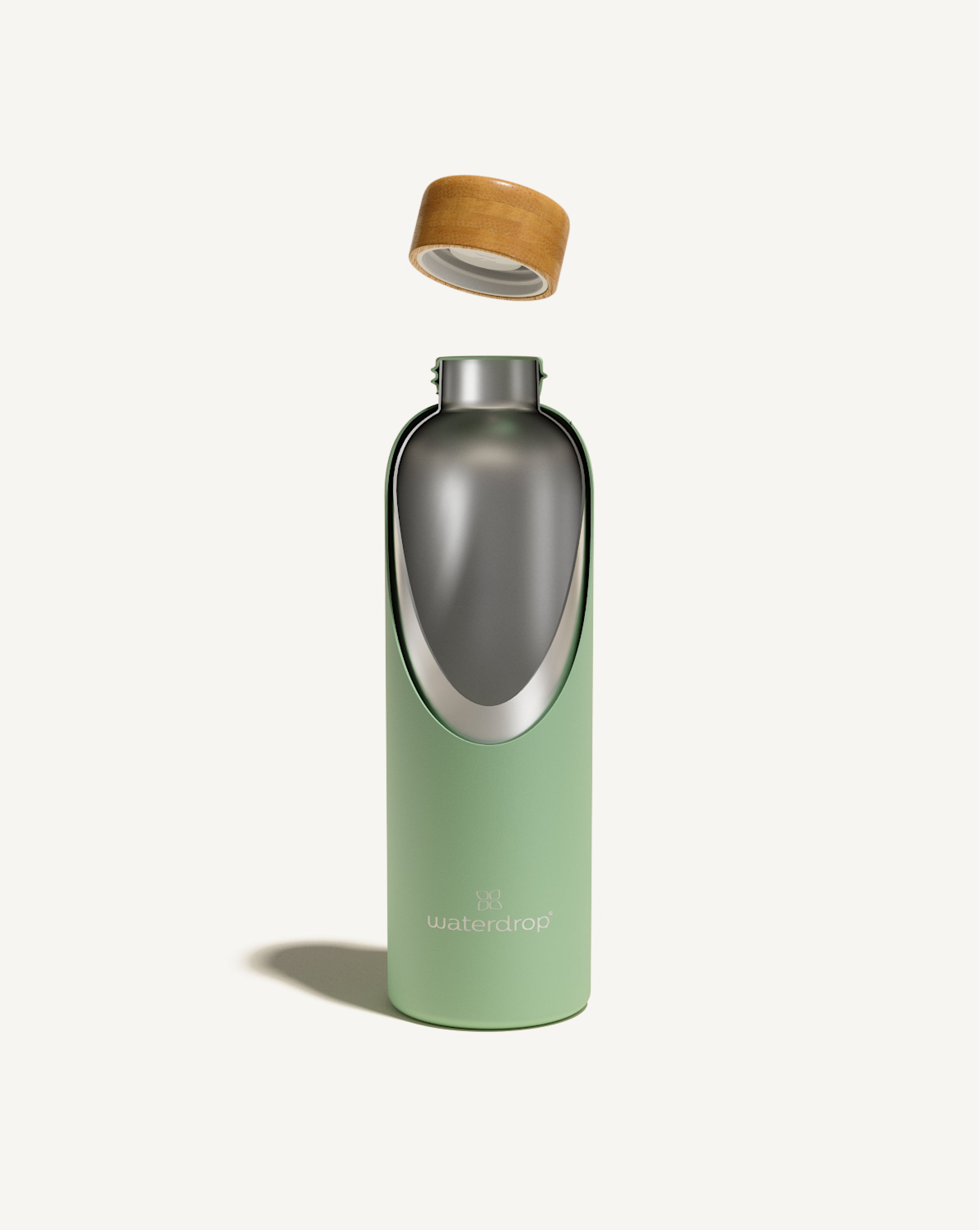 Personalized 12oz Stainless Steel Bottle Olive Green