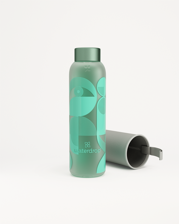 WATERDROP - Flair Glass Bottle 600ml Scratch and Heat Re
