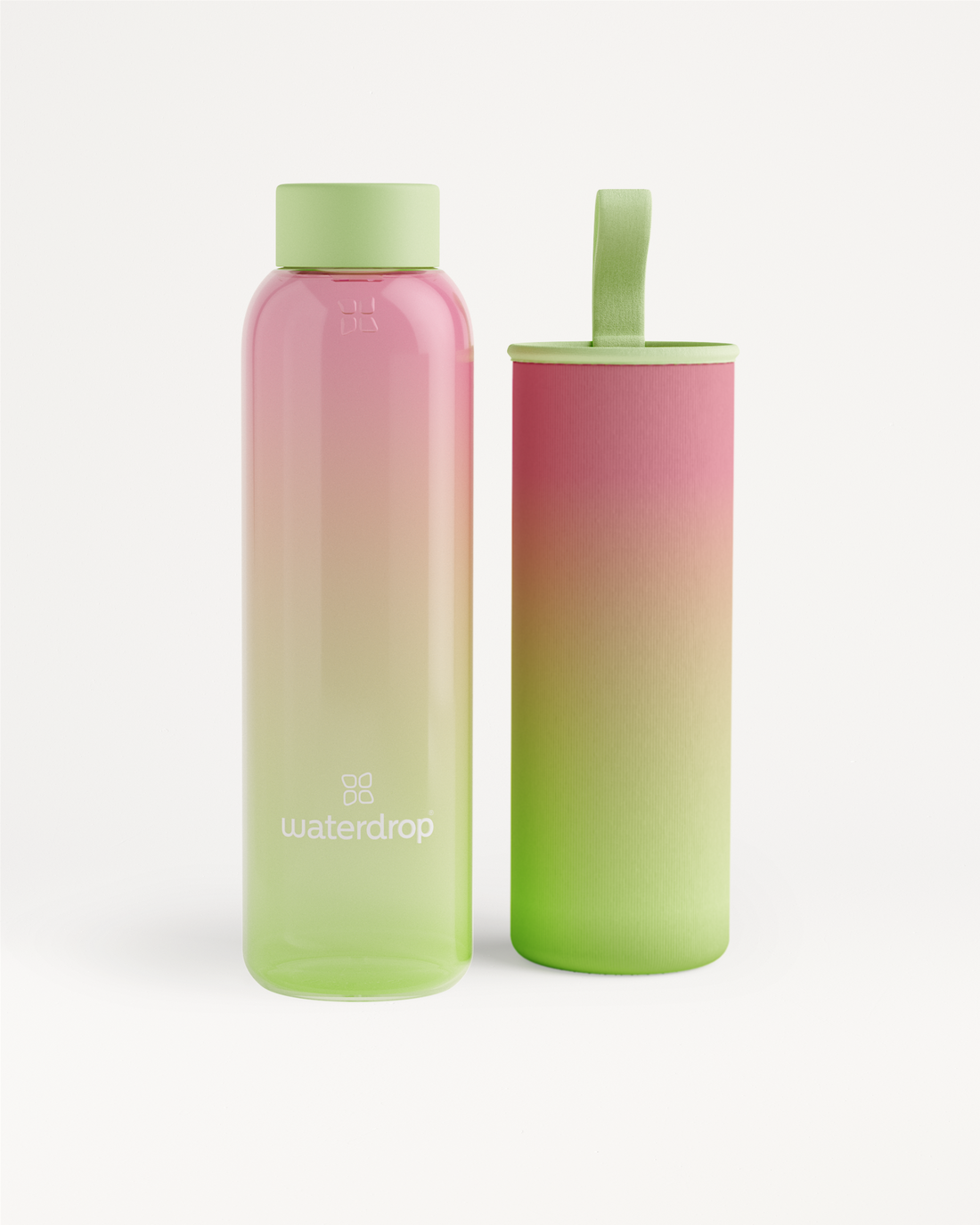 Bouteille Thermo Waterdrop Neon Pink 1L