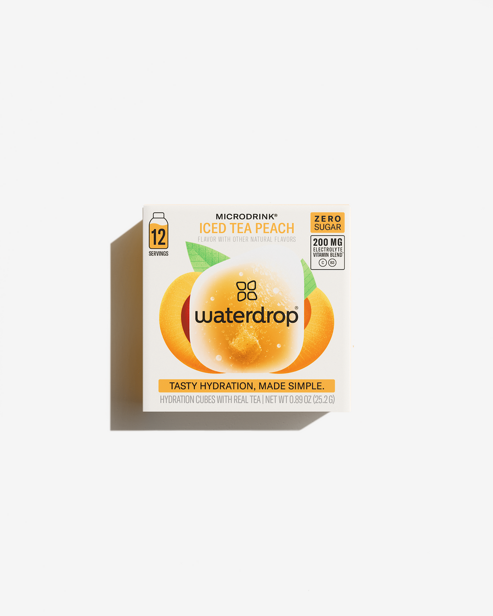 Microdrink ICED TEA PEACH: Order now | waterdrop®