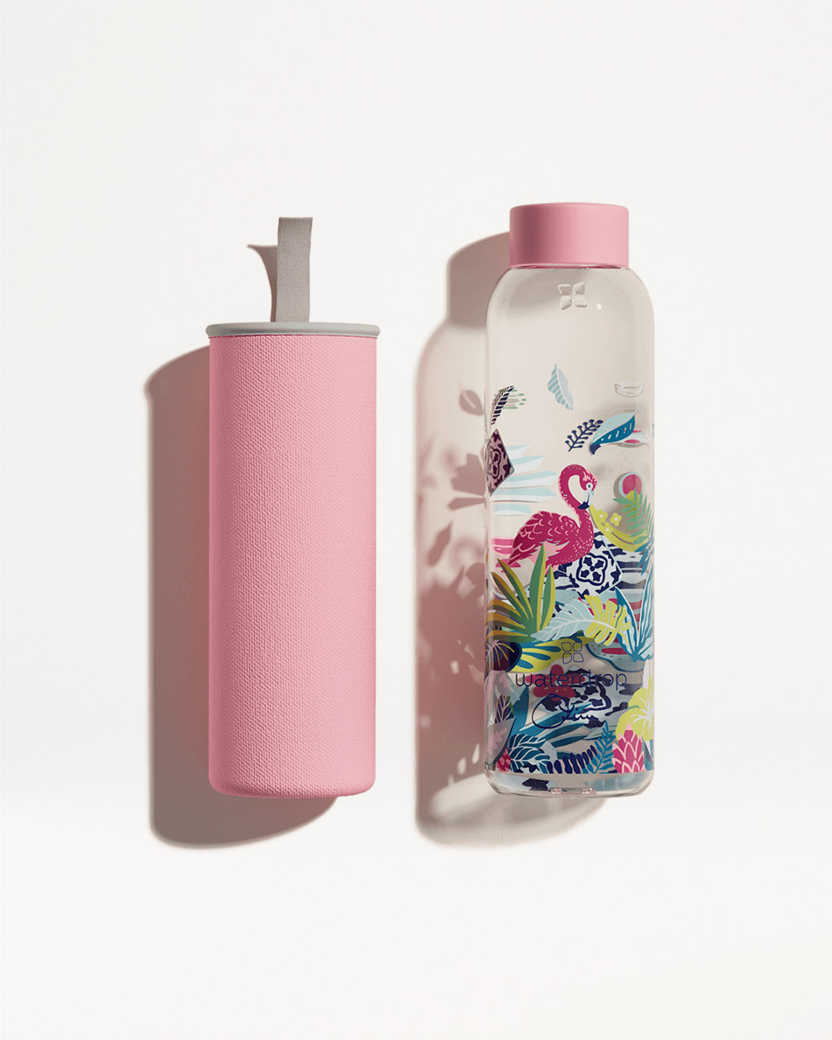 Reusable Glass Water Bottle