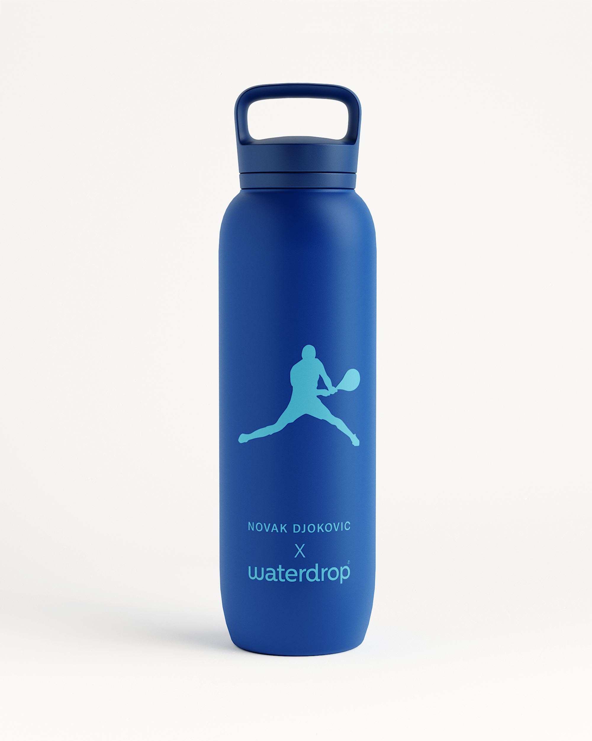 waterdrop ジョコビッチモデル　限定品　1リットル Novak Djokovic Thermo Bottle with Drinking Lid | waterdrop®