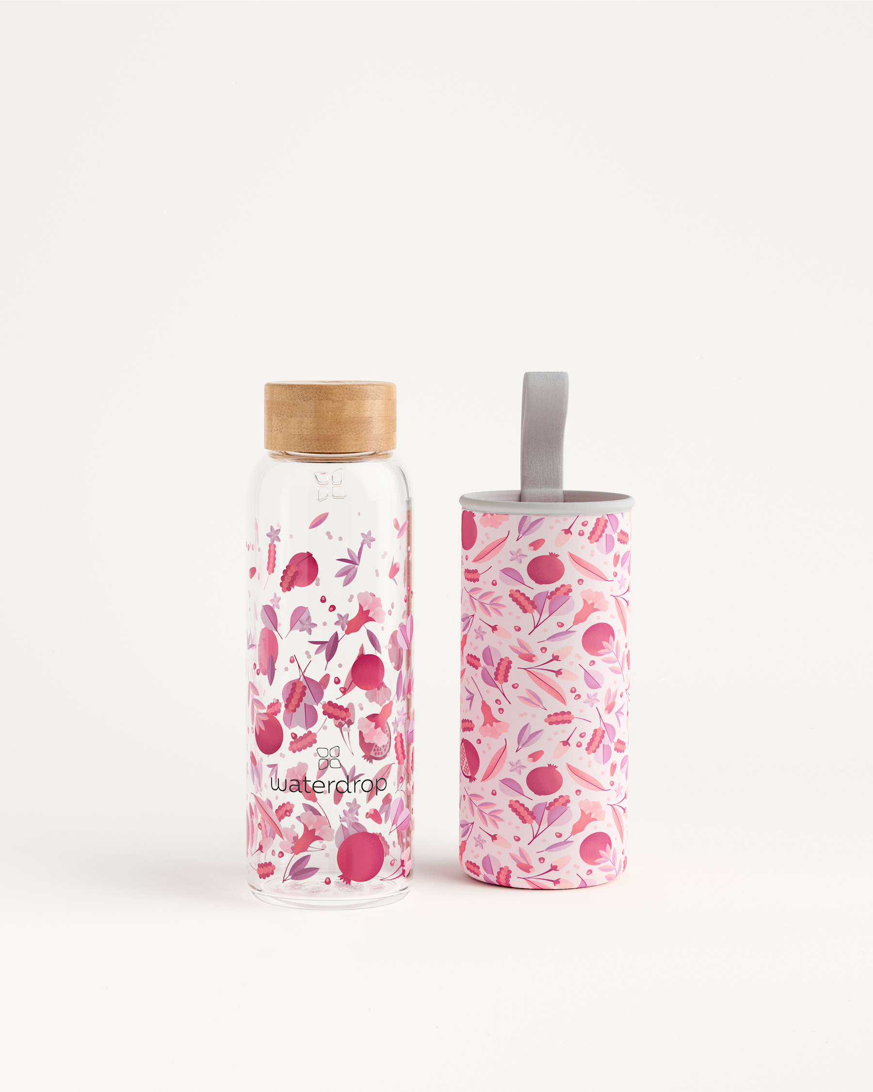 Love Bottle - Beautiful Reusable Glass Water Bottles