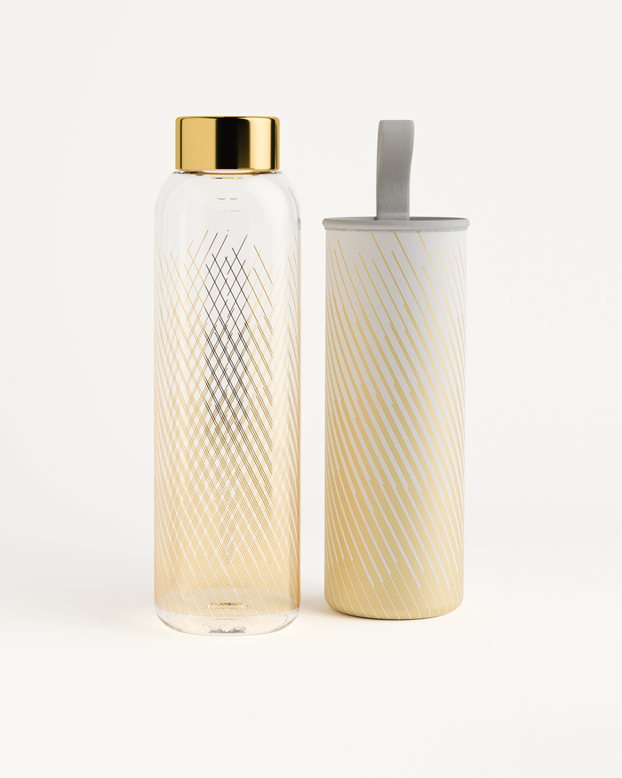 Reusable Glass Water Bottle