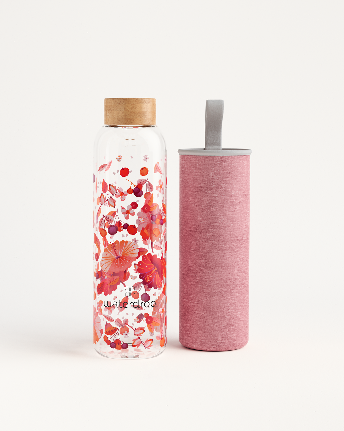 Reusable Glass Water Bottle