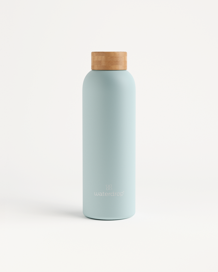 Insulated thermo steel water bottle waterdrop® - Main Image