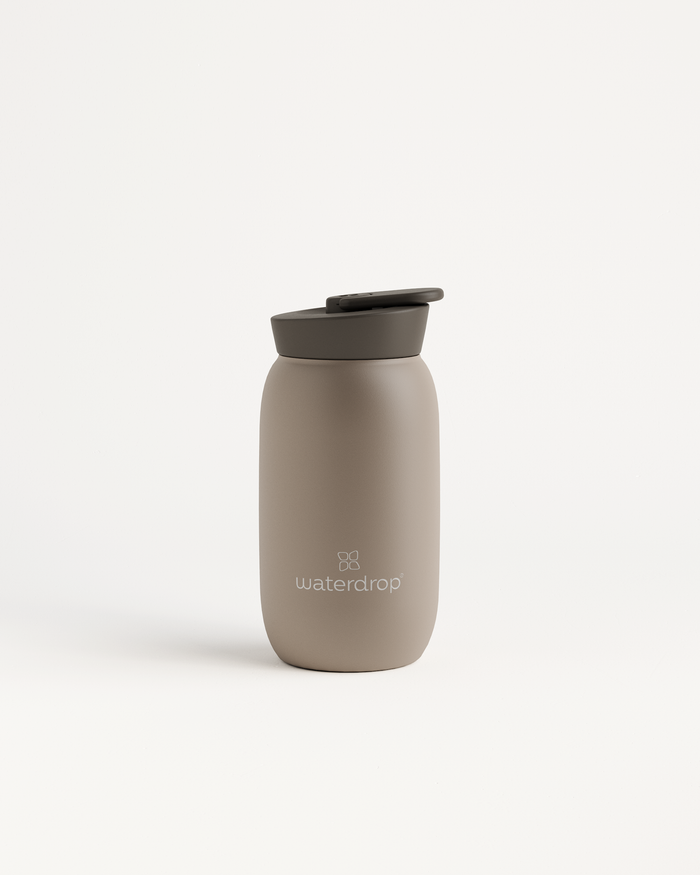 14oz Travel Coffee Mug Vacuum Insulated Coffee Spill Proof Lid Straw  Hot/Ice